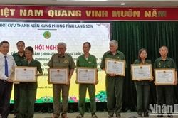 Cựu thanh niên xung phong Lạng Sơn thi đua làm kinh tế giỏi