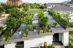 Thiết kế vườn bậc thang trên mái, ngôi nhà như công viên thu nhỏ