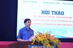 Xây dựng giá trị hình mẫu thanh niên Việt Nam thời kỳ mới