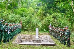 Tuần tra song phương biên giới cấp tỉnh Nghệ An - Xiêng Khoảng (Lào)