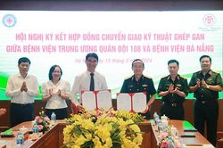 Bệnh viện 108 chuyển giao kỹ thuật ghép gan cho Bệnh viện Đà Nẵng
