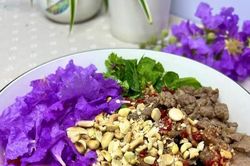 Hoa bằng lăng nối gót măng cụt, hoa ban trở thành gỏi hottrend