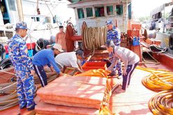 Xung kích trên mặt trận đấu tranh phòng, chống tội phạm trên vùng biển, đảo phía Nam