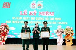 Hội Truyền thống Trường Sơn - đường Hồ Chí Minh huyện Triệu Sơn kỷ niệm 65 năm ngày mở đường Hồ Chí Minh