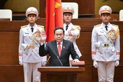Đồng chí Trần Thanh Mẫn được Quốc hội bầu giữ chức vụ Chủ tịch Quốc hội