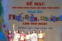 Bốn vở diễn đoạt Huy chương Vàng liên hoan sân khấu dành cho thiếu niên, nhi đồng