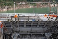 Công ty Thủy điện Bản Vẽ tổ chức diễn tập phòng, chống thiên tai và bảo vệ đập tại nhà máy