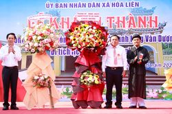 Khánh thành công trình trùng tu đình làng Vân Dương
