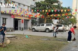Ở khu dân cư đang tốt lên từng ngày