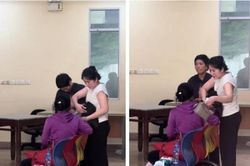 Xót xa khoảnh khắc mẹ nam sinh lớp 8 bị đánh tử vong khóc ngất khi con trai ra đi mãi mãi