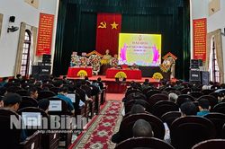 Đại hội Thi đua Quyết thắng LLVT huyện Yên Mô giai đoạn 2019-2024