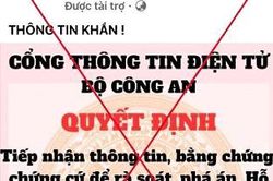 Nhận diện Cổng thông tin của Bộ Công an thật và giả để tránh bị lừa