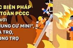 Sau vụ cháy 14 người tử vong, làm sao để đảm bảo an toàn PCCC tại nhà trọ, chung cư?