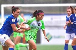 Huỳnh Như bị từ chối 2 bàn, Lank FC lỡ cơ hội thắng ở trận play-off trụ hạng