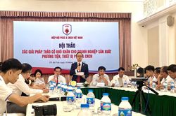 Gỡ khó để nâng cao sản xuất thiết bị phòng cháy, chữa cháy