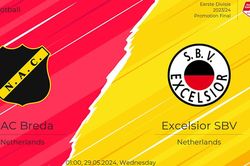 Lịch thi đấu bóng đá hôm nay 28/5: Chung kết play-off thăng hạng Hà Lan