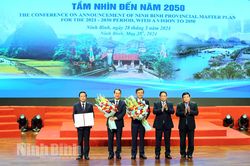 Hội nghị công bố Quy hoạch tỉnh Ninh Bình thời kỳ 2021-2030, tầm nhìn đến năm 2050