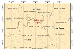 Động đất tại Lục Yên (tỉnh Yên Bái) và Nho Quan (tỉnh Ninh Bình)