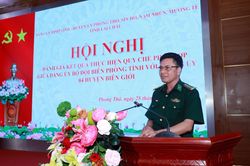 Lai Châu: Tăng cường công tác phối hợp giữa Đảng ủy BĐBP tỉnh với Huyện ủy 4 huyện biên giới