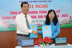 Tiếp tục triển khai Chương trình 'Phúc lợi cho đoàn viên và người lao động'