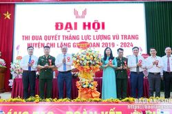 Đại hội thi đua quyết thắng lực lượng vũ trang huyện Chi Lăng giai đoạn 2019 – 2024