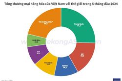 Việt Nam nhập siêu 4,2 tỷ USD hàng hóa từ ASEAN trong 5 tháng