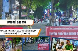 Xử phạt nghiêm các điểm 'nóng' vi phạm trật tự đô thị