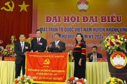 Đại hội đại biểu MTTQ Việt Nam huyện Khánh Vĩnh lần thứ VIII, nhiệm kỳ 2024 - 2029