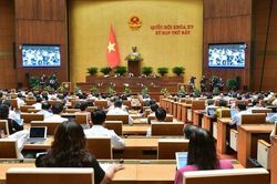 Quốc hội thảo luận về chương trình xây dựng luật, pháp lệnh