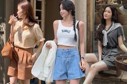 Công thức giúp nàng sành điệu hơn khi diện quần shorts vào mùa hè