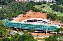 Thu hồi giấy phép xây dựng một phần tầng hầm tòa nhà câu lạc bộ golf tại Đà Lạt