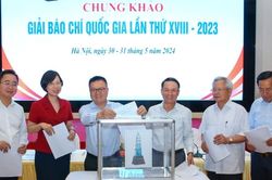 165 tác phẩm vào chung khảo Giải Báo chí quốc gia lần thứ XVIII năm 2023