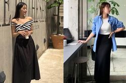 10 cách mặc chân váy đen dành cho người thích phong cách tối giản