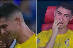 Cận cảnh Ronaldo khóc như mưa khi đội nhà thua chung kết, CR7 trắng tay dù phá kỷ lục ghi bàn