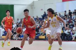 Đội bóng rổ Việt Nam đại thắng 128-23 tại trận mở màn giải Đông Nam Á