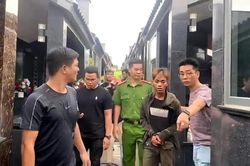 Bắt giữ nhóm thanh niên làm điều phi pháp trong nghĩa trang