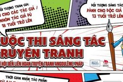 Thi sáng tác, giành cơ hội đến liên hoan truyện tranh tại Pháp
