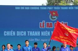 Hơn 25.000 đoàn viên thanh niên Cần Thơ tham gia tình nguyện hè