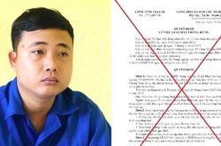 Làm giả quyết định giao đất của chủ tịch tỉnh, chiếm đoạt 740 triệu đồng
