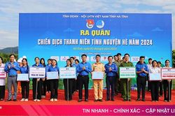 Ra quân Chiến dịch Thanh niên tình nguyện hè 2024