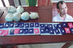 Con nghiện 2 tiền án vận chuyển 6 bánh heroin cùng hàng nghìn viên ma túy