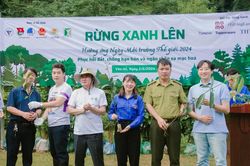 Tập đoàn TH chung tay hỗ trợ cộng đồng để 'Rừng xanh lên'