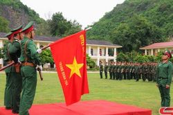 Lễ tuyên thệ chiến sĩ mới nhập ngũ năm 2024