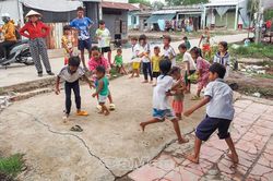 Sân chơi cho trẻ nông thôn