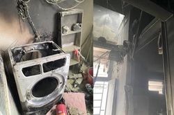 Hà Nội: Kịp thời dập tắt đám cháy tại chung cư mi-ni