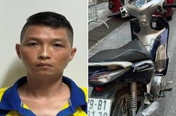 Hà Nội: Bắt kẻ chuyên cướp giật dây chuyền của phụ nữ đi đường