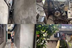 Hà Nội: Bất an dây cáp điện, viễn thông giăng 'mạng nhện' trên đầu người dân
