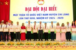 Đại hội đại biểu MTTQ huyện Chi Lăng nhiệm kỳ 2024 – 2029