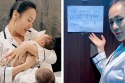 Phương Oanh khiến hội bà mẹ bỉm sữa tranh cãi nảy lửa về 'căn phòng sát khuẩn 3 bước'