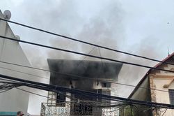 Dập tắt ngay vụ cháy ngôi nhà 2 tầng ở xã Tả Thanh Oai